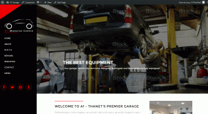 Website designed for A1 Garage